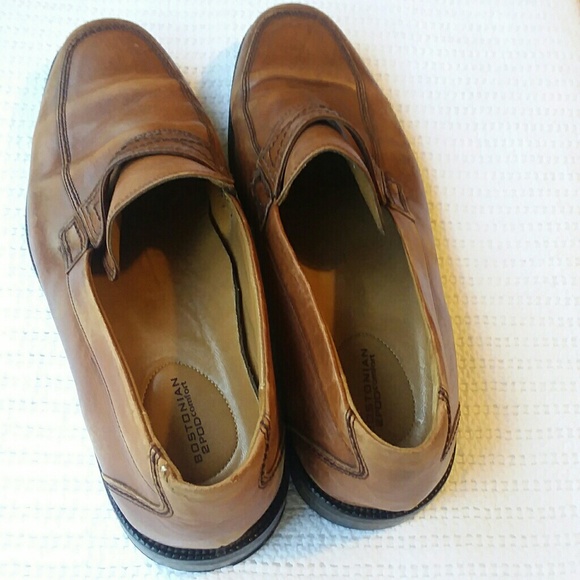 Men's Brown Leather Bostonian Slip On Loafer - Picture 5 of 8